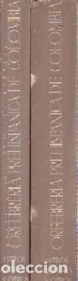 ORFEBRERIA PREHISPANICA DE COLOMBIA 2 TOMOS