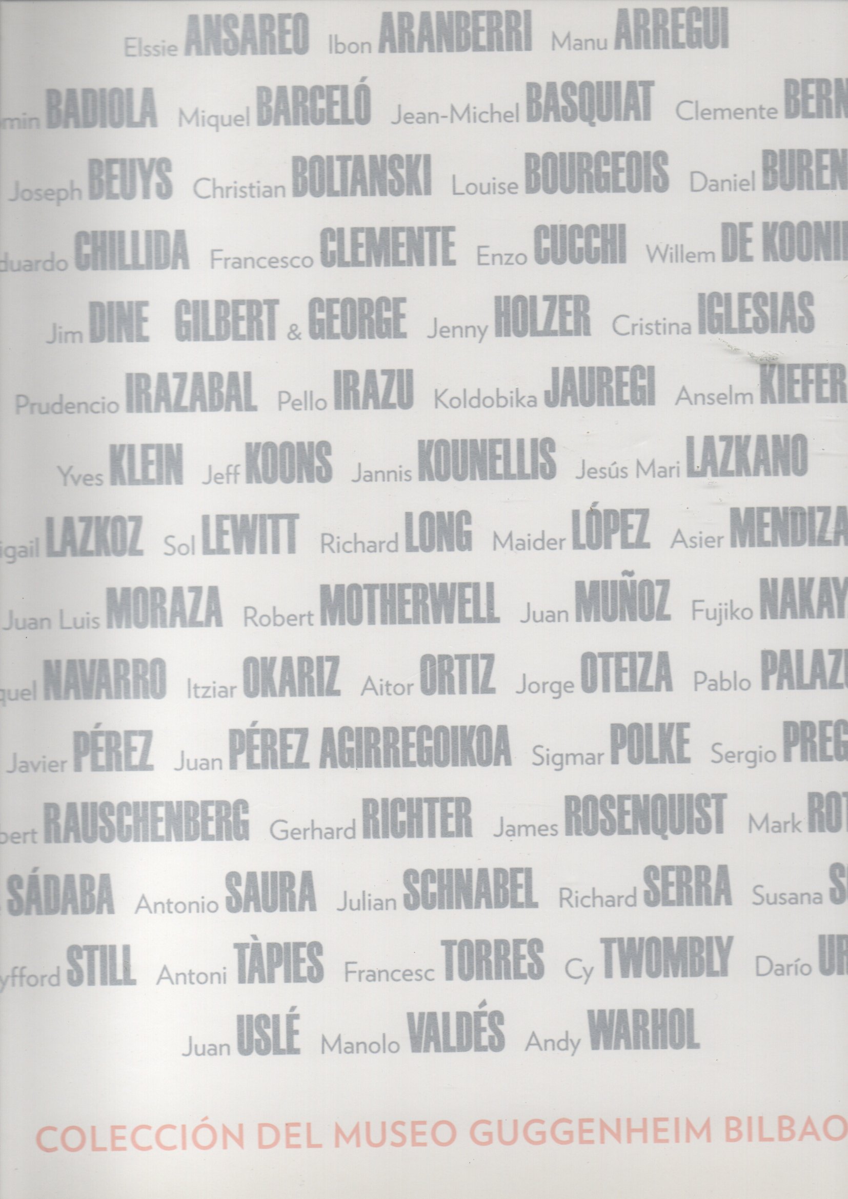 COLECCIÓN DEL MUSEO GUGGENHEIM BILBAO