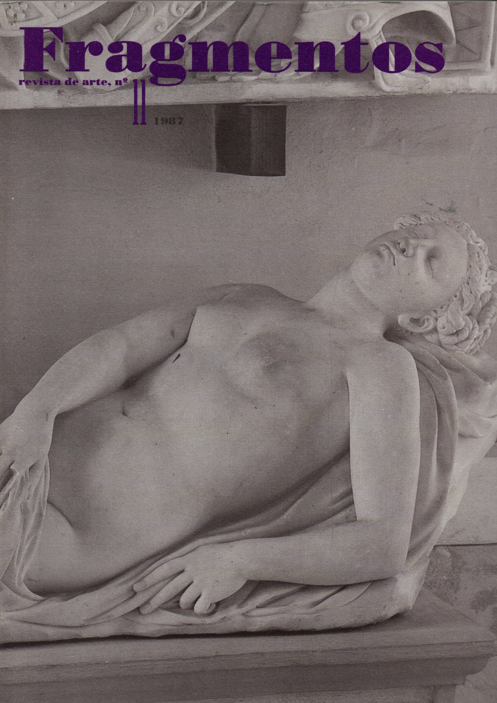 FRAGMENTOS. REVISTA DE ARTE Nº 11. 1987.