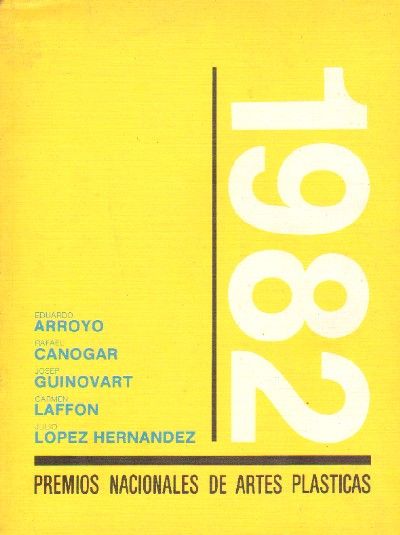 PREMIO NACIONAL DE ARTES PLASTICAS 1982.