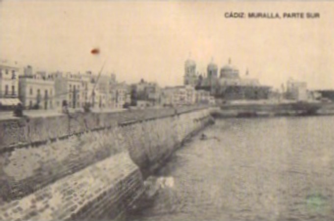 CALENDARIO MURALLA PARTE SUR CÁDIZ AÑO 1999