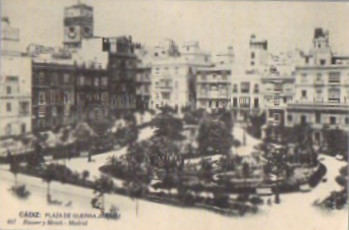 CALENDARIO PLAZA GUERRA JIMENEZ CADIZ AÑO 1999