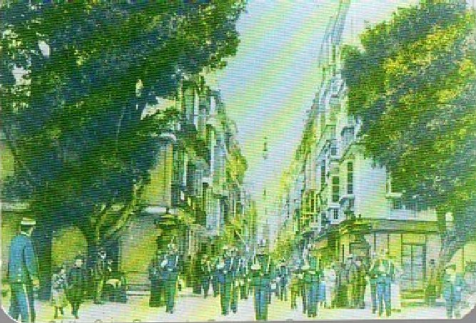 CALENDARIO CALLE DUQUE DE TETUAN. AÑO 1986