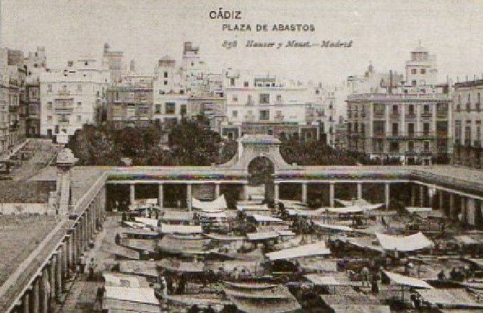CALENDARIO PLAZA DE ABASTOS CÁDIZ. AÑO 2001