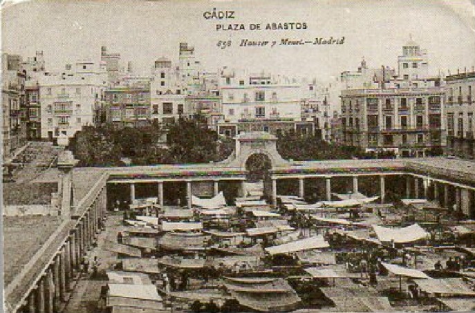 CALENDARIO PLAZA DE ABASTOS CÁDIZ. AÑO 2002