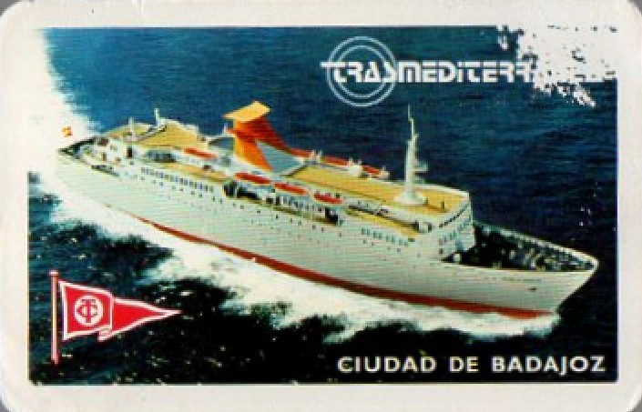 CALENDARIO TRASMEDITERRANEA FOURNIER. AÑO 1979
