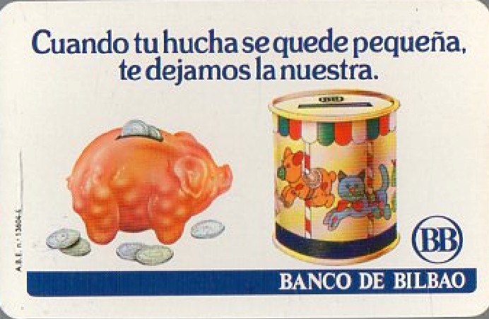 CALENDARIO BANCO DE BILBAO. AÑO 1982