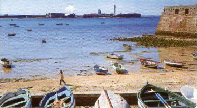 CALENDARIO DOBLE LA CALETA DE CÁDIZ AÑO 1999