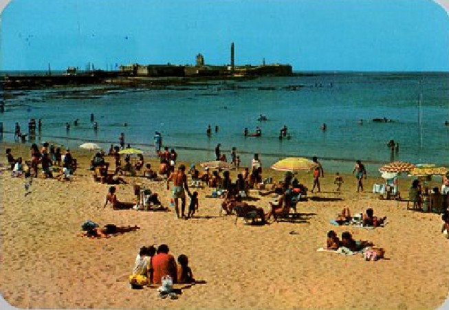 CALENDARIO LA CALETA DE CÁDIZ AÑO 1990
