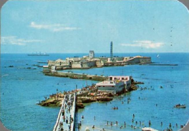 CALENDARIO PASEO LA CALETA CÁDIZ AÑO 1990