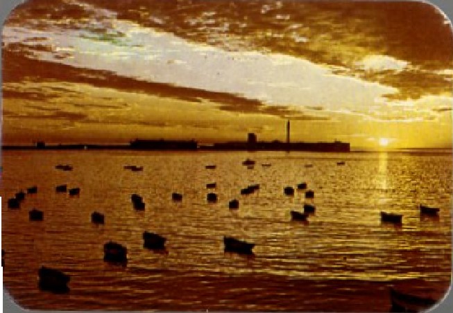 CALENDARIO LA CALETA CÁDIZ AÑO 1986