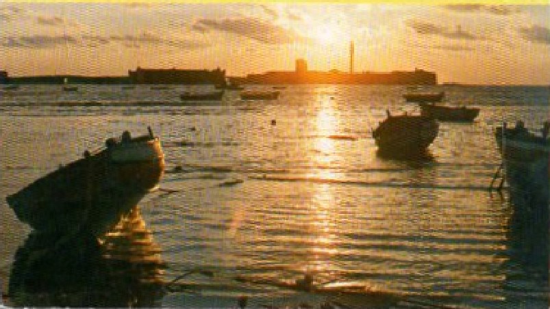 CALENDARIO DOBLE LA CALETA CÁDIZ AÑO 2001