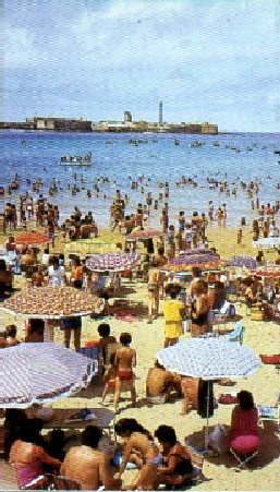CALENDARIO DOBLE LA CALETA CÁDIZ AÑO 1996