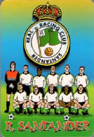 CALENDARIO REAL RACING CLUB SANTANDER AÑO 2001
