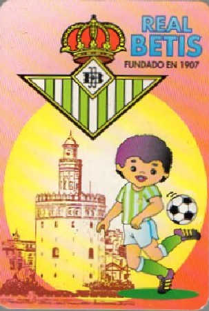 CALENDARIO REAL BETIS AÑO 1996