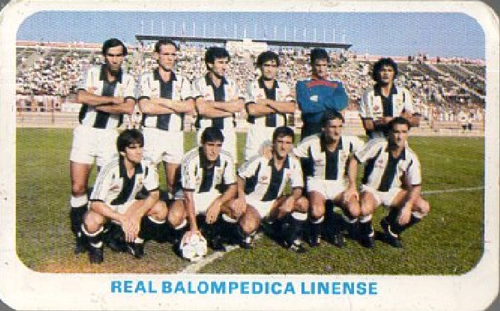 CALENDARIO REAL BALOMPEDICA LINENSE AÑO 1986