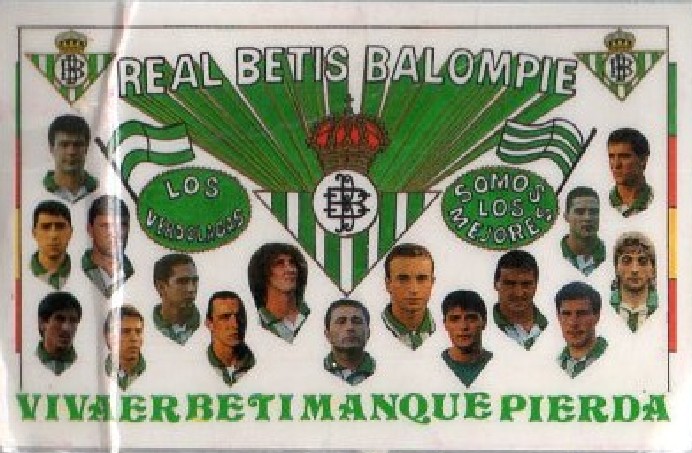 CALENDARIO REAL BETIS BALOMPIE AÑO 1994