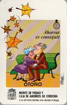 CALENDARIO CAJA AHORROS CÓRDOBA FOURNIER. AÑO 1983
