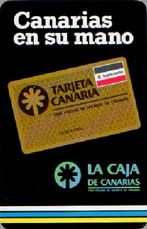 CALENDARIO LA CAJA DE CANARIAS FOURNIER AÑO 1987