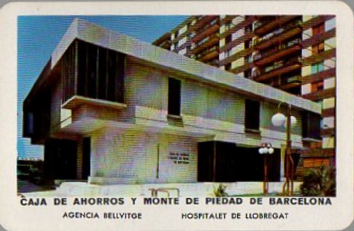 CALENDARIO CAJA AHORROS BARCELONA FOURNIER 1971