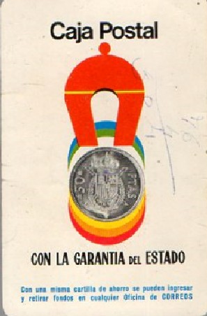 CALENDARIO CAJA POSTAL DE AHORROS FOURNIER 1978