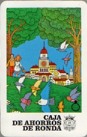 CALENDARIO CAJA AHORROS RONDA FOURNIER 1986