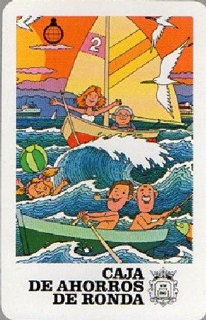 CALENDARIO CAJA AHORROS RONDA FOURNIER 1986