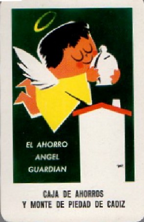 CALENDARIO CAJA DE AHORROS MONTE PIEDAD CADIZ 1965