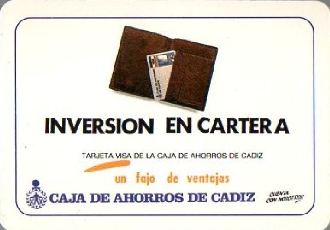 CALENDARIO CAJA DE AHORROS DE CADIZ AÑO 1991