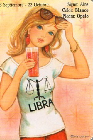 CALENDARIO HOROSCOPO LIBRA AÑO 1988