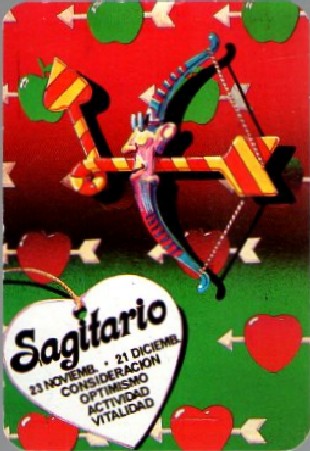 CALENDARIO HOROSCOPO SAGITARIO AÑO 1992