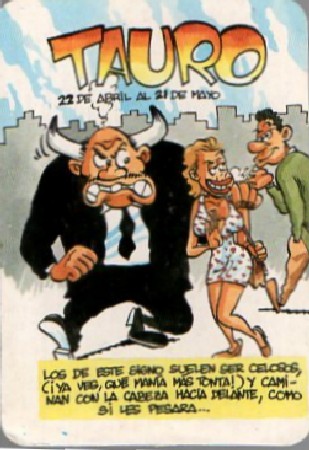 CALENDARIO HOROSCOPO TAURO AÑO 1996