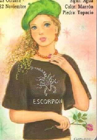 CALENDARIO HOROSCOPO ESCORPIO AÑO 1988