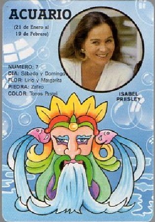 CALENDARIO HOROSCOPO ACUARIO AÑO 1991