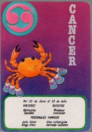 CALENDARIO HOROSCOPO CANCER AÑO 1993