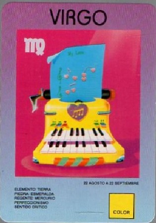 CALENDARIO HOROSCOPO VIRGO AÑO 1998