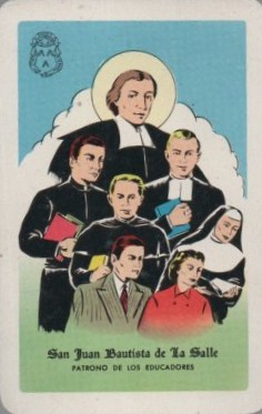 CALENDARIO FOURNIER LA SALLE AÑO 1957