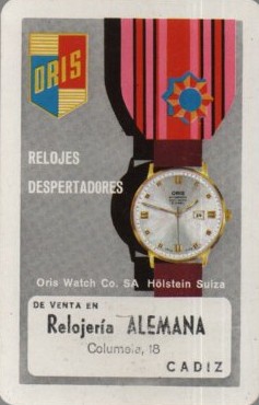 CALENDARIO FOURNIER AÑO 1968