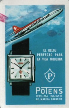 CALENDARIO FOURNIER POTENS AÑO 1967