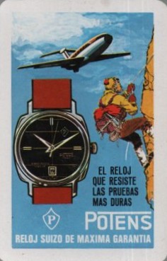 CALENDARIO FOURNIER POTENS AÑO 1968