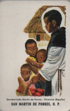 CALENDARIO FOURNIER SAN MARTIN DE PORRES AÑO 1970