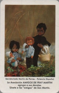 CALENDARIO FOURNIER FRAY MARTIN DE PORRES AÑO 1978