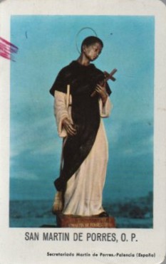 CALENDARIO FOURNIER FRAY MARTIN DE PORRES AÑO 1964