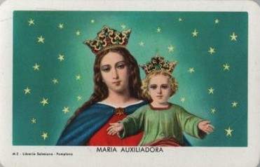 CALENDARIO FOURNIER MARÍA AUXILIADORA AÑO 1964