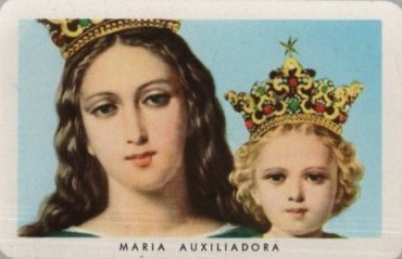 CALENDARIO FOURNIER MARIA AUXILIADORA AÑO 1963