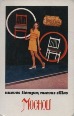 CALENDARIO FOURNIER MOCHOLI AÑO 1969