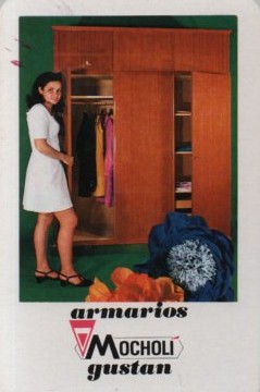 CALENDARIO FOURNIER MOCHOLI AÑO 1970