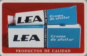 CALENDARIO FOURNIER PRODUCTOS LEA AÑO 1974