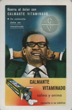 CALENDARIO FOURNIER CALMANTE VITAMINADO AÑO 1966
