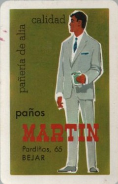 CALENDARIO FOURNIER PAÑOS MARTIN AÑO 1966